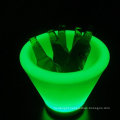 LED Light Up Plastic Ice Bucket illuminated bar table for beer bucket